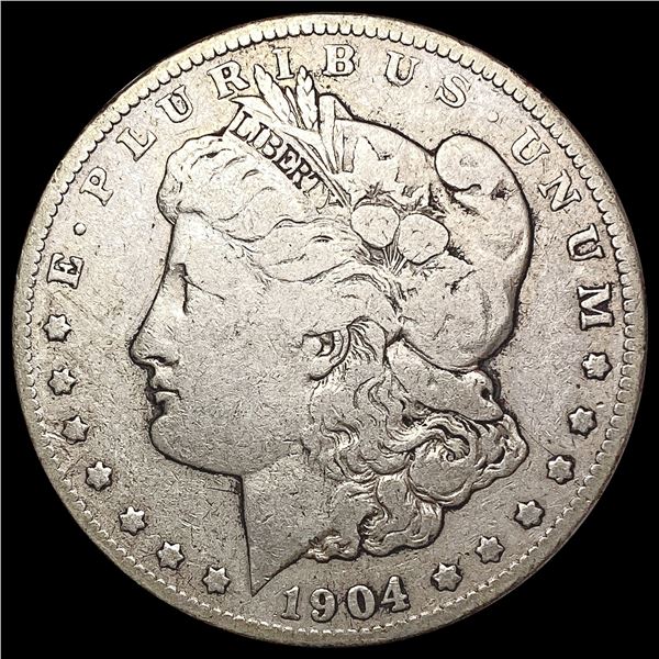 1904-S Morgan Silver Dollar NICELY CIRCULATED