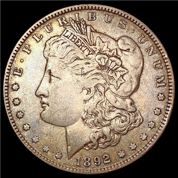 1892 Morgan Silver Dollar CLOSELY UNCIRCULATED