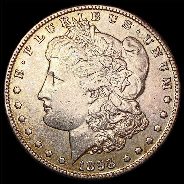 1898-S Morgan Silver Dollar CLOSELY UNCIRCULATED