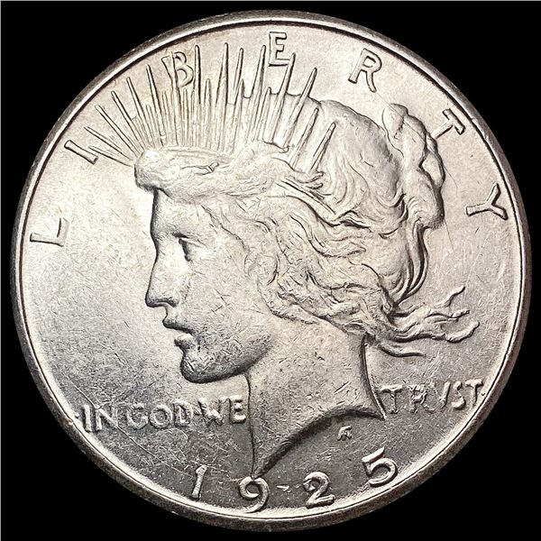 1925-S Silver Peace Dollar UNCIRCULATED