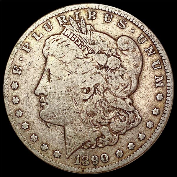 1890-CC Morgan Silver Dollar NICELY CIRCULATED