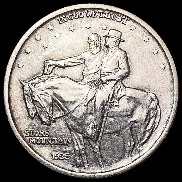 1925 Stone Mountain Half Dollar CHOICE AU