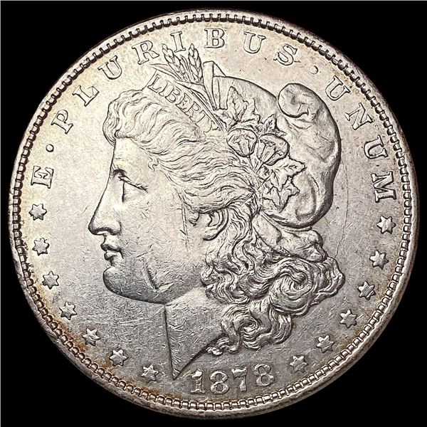 1878 Morgan Silver Dollar CLOSELY UNCIRCULATED