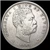 Image 1 : 1883 Kingdom of Hawaii Half Dollar LIGHTLY CIRCULATED