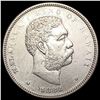 Image 1 : 1883 Kingdom of Hawaii Half Dollar CLOSELY UNCIRCULATED