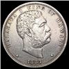 Image 1 : 1883 Kingdom of Hawaii Dollar CLOSELY UNCIRCULATED