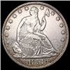 Image 1 : 1858 Seated Liberty Half Dollar CLOSELY UNCIRCULATED