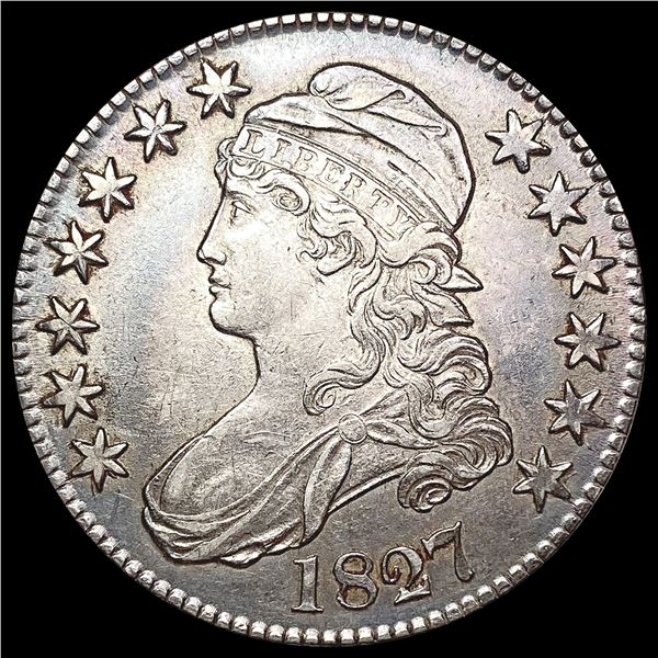 1827 Capped Bust Half Dollar CLOSELY UNCIRCULATED