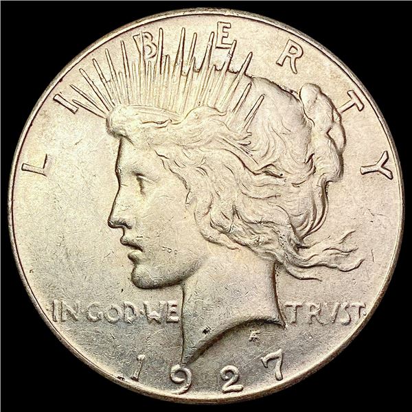 1927 Silver Peace Dollar CLOSELY UNCIRCULATED
