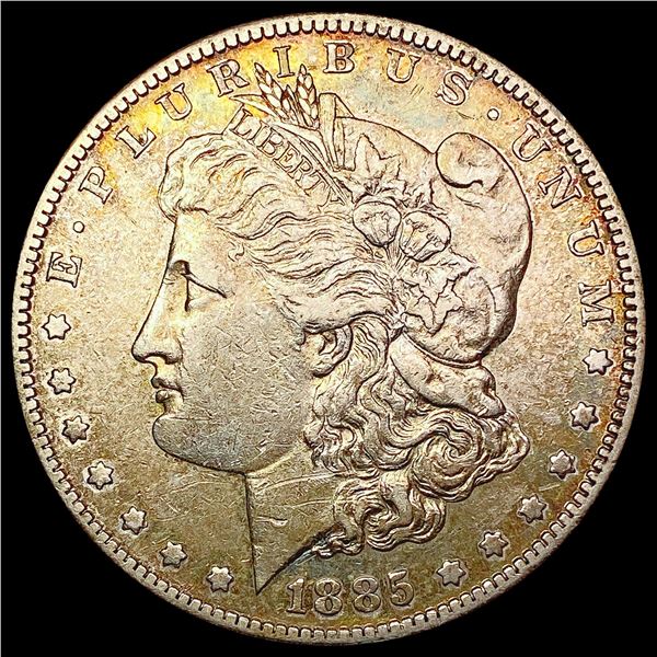 1885-S Morgan Silver Dollar CLOSELY UNCIRCULATED