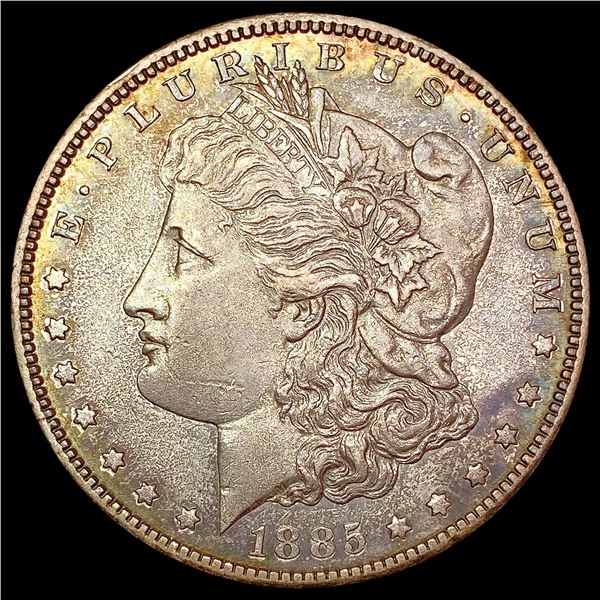 1885-S Morgan Silver Dollar NEARLY UNCIRCULATED