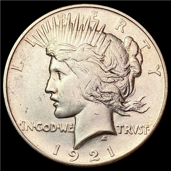 1921 Silver Peace Dollar CLOSELY UNCIRCULATED