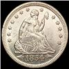 Image 1 : 1854 Arrows Seated Liberty Quarter CHOICE BU