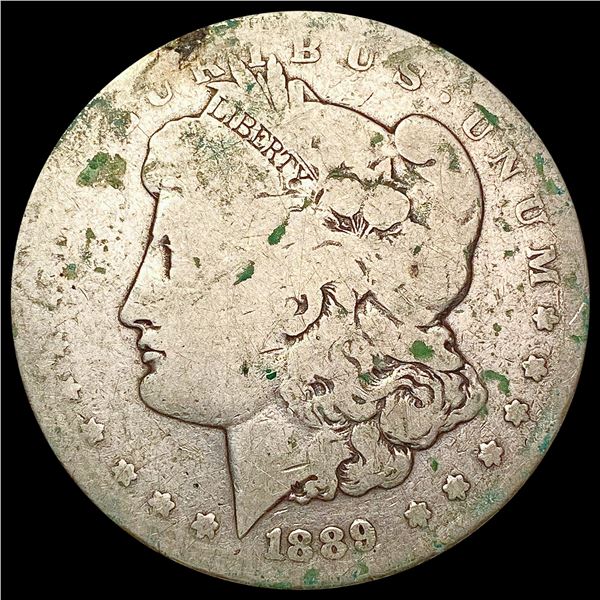 1889-CC Morgan Silver Dollar NICELY CIRCULATED
