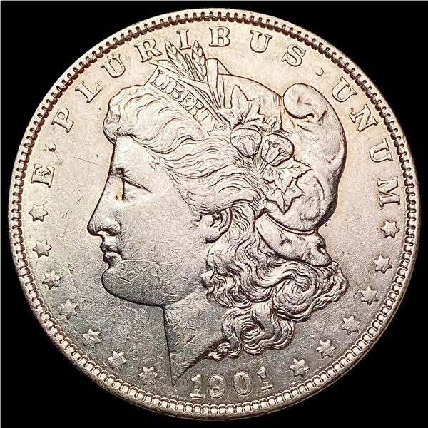1901 Morgan Silver Dollar CLOSELY UNCIRCULATED