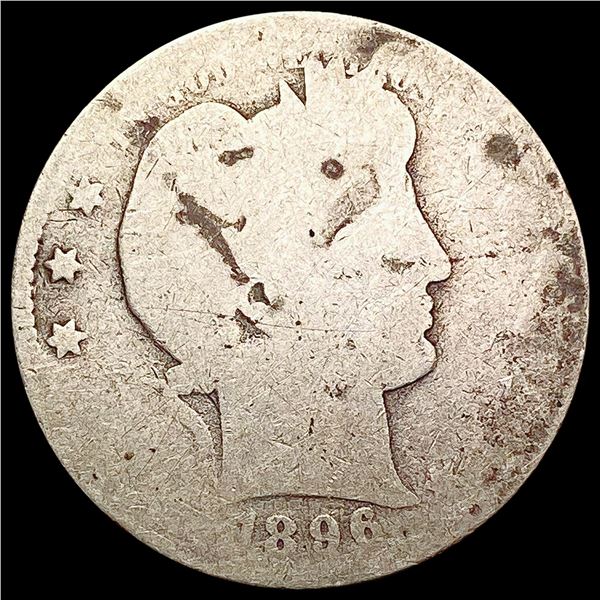 1896-O Barber Quarter NICELY CIRCULATED