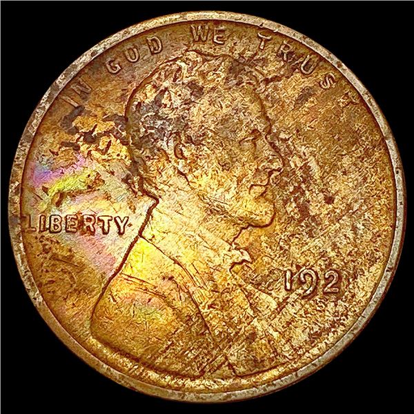 1921-S Wheat Cent CLOSELY UNCIRCULATED