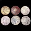 Image 1 : 1880-1924 Silver Dollar Lot (6) HIGH GRADE