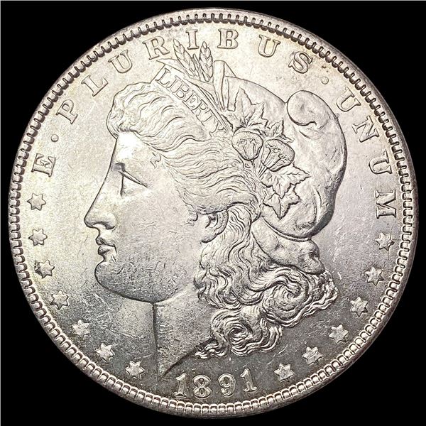 1891 Morgan Silver Dollar UNCIRCULATED