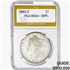 Image 1 : 1880-O Morgan Silver Dollar PGA MS66+ DMPL