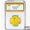 1992 1/2oz Gold $25 Eagle PGA MS70