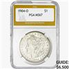 1904-O Morgan Silver Dollar PGA MS67