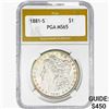 Image 1 : 1881-S Morgan Silver Dollar PGA MS65