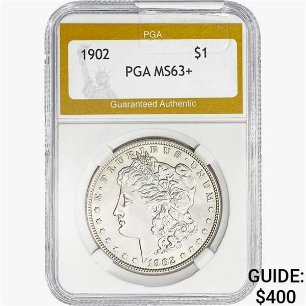 1902 Morgan Silver Dollar PGA MS63+