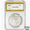 1902 Morgan Silver Dollar PGA MS63+