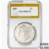 Image 1 : 1881 Morgan Silver Dollar PGA MS66 PL