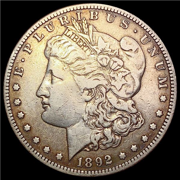 1892-S Morgan Silver Dollar NEARLY UNCIRCULATED