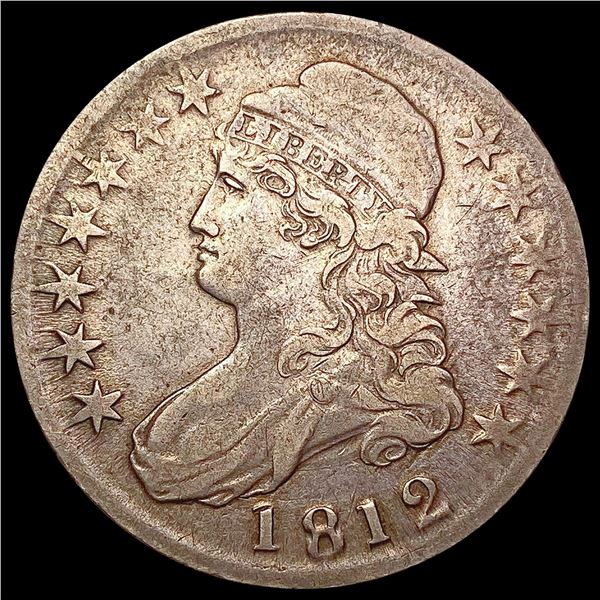 1812 Capped Bust Half Dollar NICELY CIRCULATED
