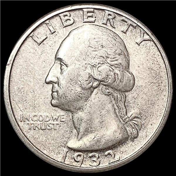 1932-D Washington Silver Quarter CLOSELY UNCIRCULATED