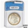 1887-S Morgan Silver Dollar ANACS MS61