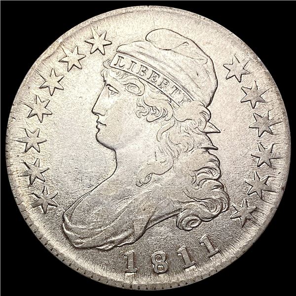 1811 Capped Bust Half Dollar LIGHTLY CIRCULATED