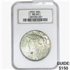 Image 1 : 1922 Silver Peace Dollar NGC MS63