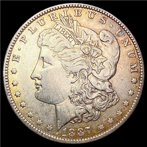 1887/6-O Morgan Silver Dollar CLOSELY UNCIRCULATED