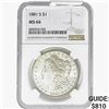 1881-S Morgan Silver Dollar NGC MS66