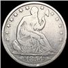 Image 1 : 1854 Seated Liberty Half Dollar NICELY CIRCULATED