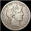 Image 1 : 1898 Barber Half Dollar NICELY CIRCULATED