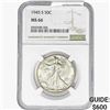 Image 1 : 1945-S Walking Liberty Half Dollar NGC MS66