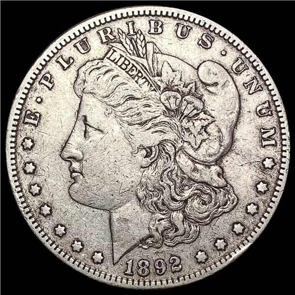 1892-S Morgan Silver Dollar LIGHTLY CIRCULATED