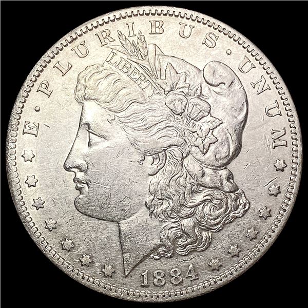 1884-S Morgan Silver Dollar CLOSELY UNCIRCULATED