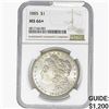 Image 1 : 1885 Morgan Silver Dollar NGC MS66+