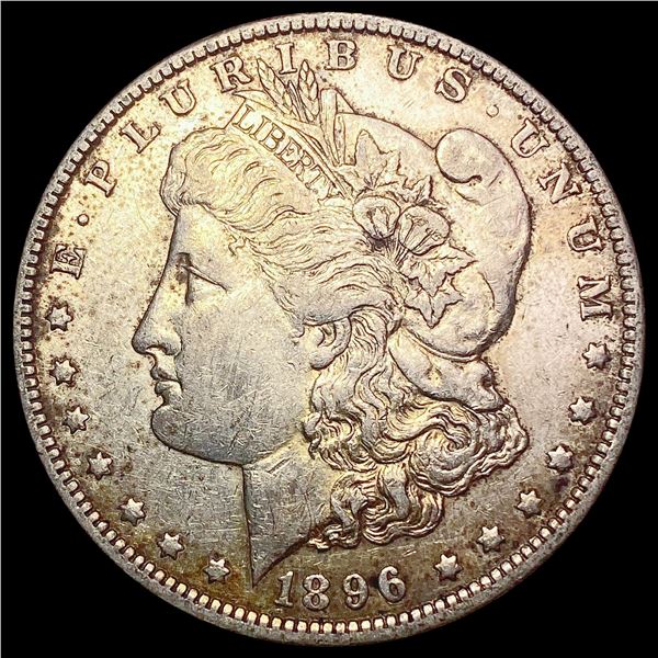 1896-O Morgan Silver Dollar NEARLY UNCIRCULATED