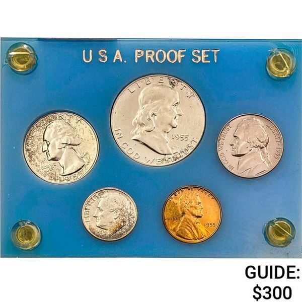 1955 US Proof Set [5 Coins]