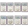 Image 2 : 2005 20th Anniv. Silver Eagle Collection [20 Coins] NGC MS69