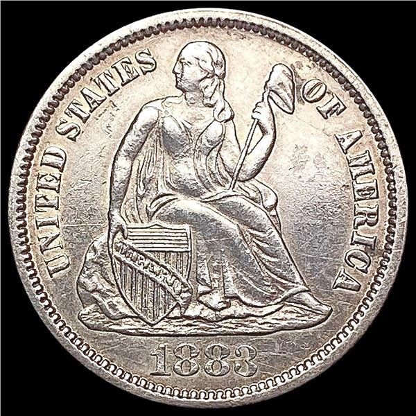 1883 Seated Liberty Dime CLOSELY UNCIRCULATED