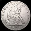 1853-O Arrows Rays Seated Liberty Half Dollar LIGHTLY CIRCULATED