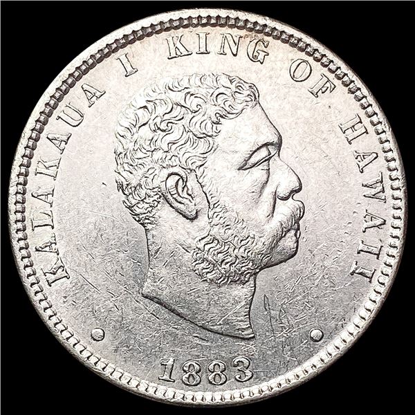 1883 Kingdom of Hawaii Quarter UNCIRCULATED